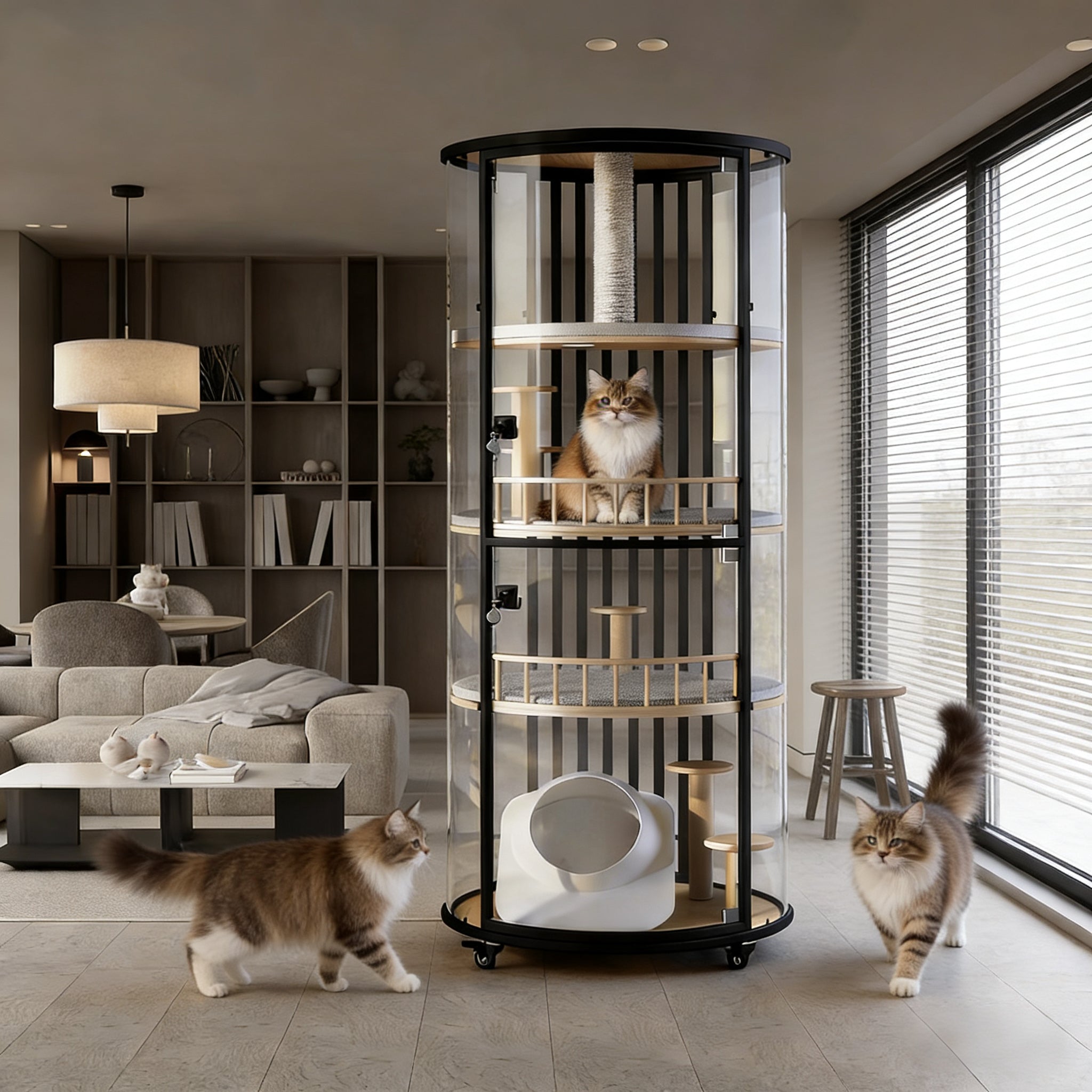 Cat Villas: Giving Your Cat a Home of Their Own