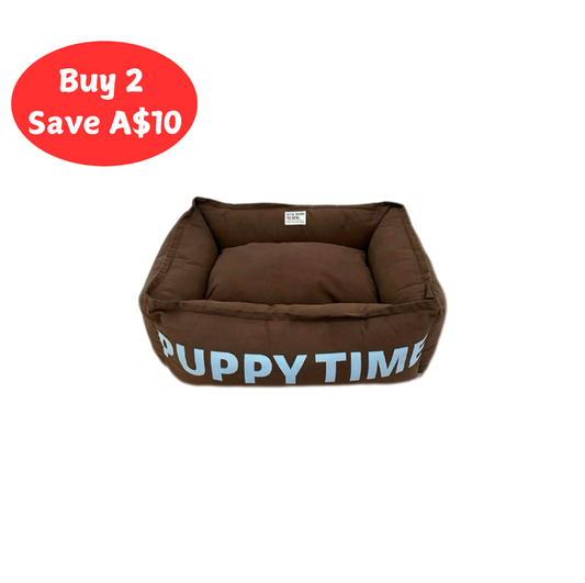 Detachable Canvas Dog Bed – Durable, Chew-Resistant All-Season Bed for Small Breeds